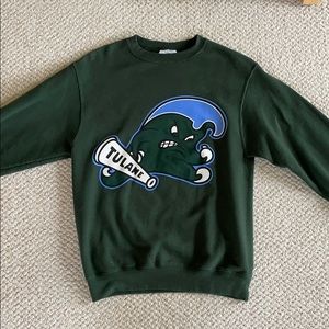 ROLL WAVE TULANE CREWNECK